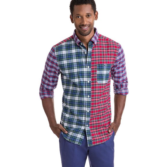 Vineyard Vines Other - Vineyard Vines Party Flannel Classic Tucker Shirt